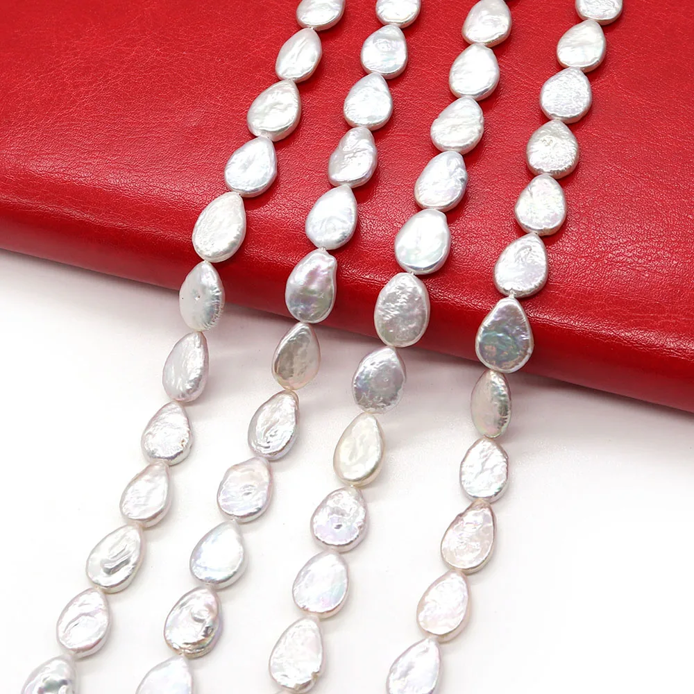 

Classic Natural Freshwater Pearl Drop Shape Baroque Beads Women Jewelry DIY Necklace Earrings Jewelry Accessories 10-15mm