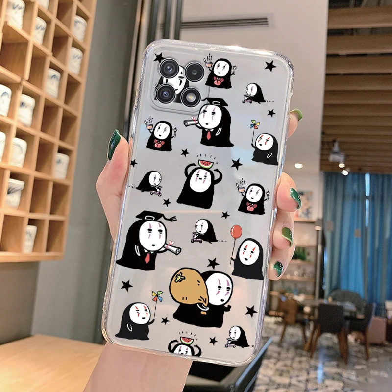 Милый чехол в стиле аниме для Samsung Galaxy A22 4G A 22 A22S телефонная Обложка студии ghibel