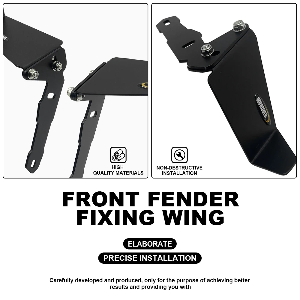 Модифицированное регулируемое переднее крыло для Yamaha TMAX530 TMAX560 фиксированное