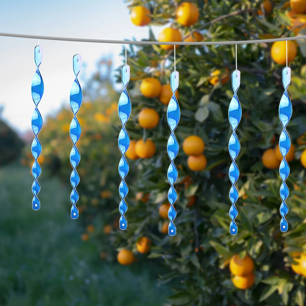 

10 шт., светоотражающие ветряные колокольчики для украшения сада