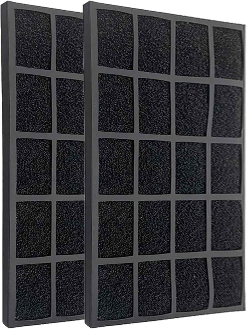 

pack compatible with Sharp air purifier filters FZ-A80DFU, FP-A60UW and FP-A80UW, H13 true high efficiency filter, black