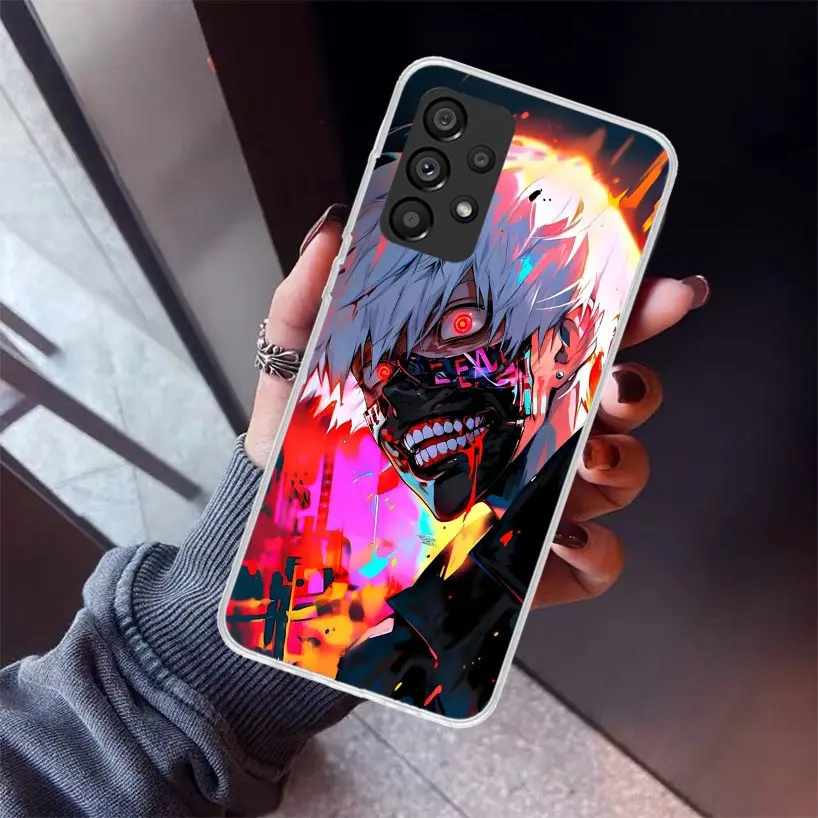 Фото Чехол для телефона G-Ghoul Tokyo Kaneki Ken для Samsung Galaxy A17 A57 A37 A16 A26 A36 A56 A15 A25 A35 A55 A14 A13 A54 A53 A34 A24 A33 A №4