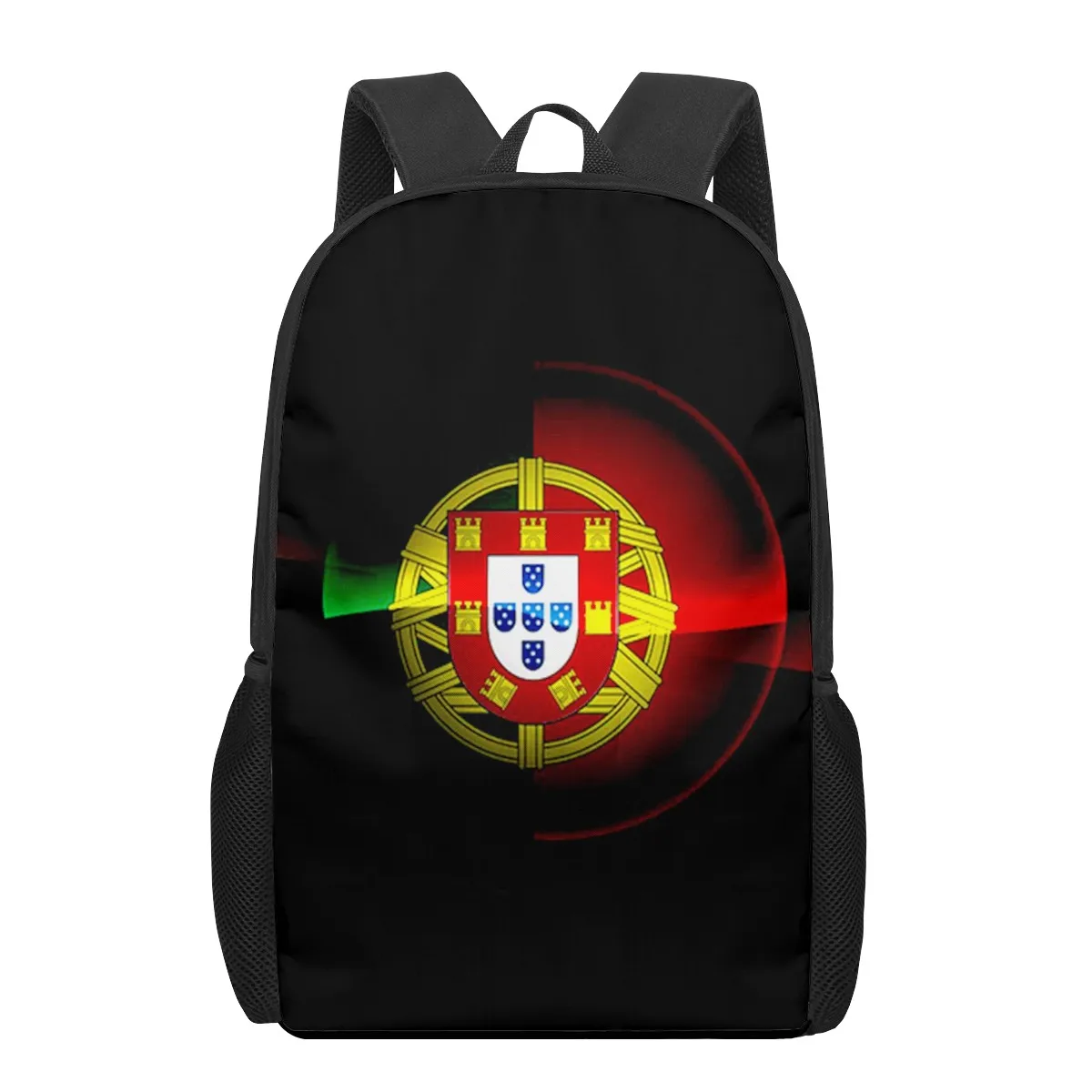 Portugal Flag 2021 School Bags Fashion Print Backpacks For Teenage Boys Girls Schoolbag Book Bag 16 Kids Backpack