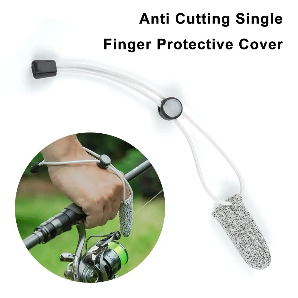 Рыболовные перчатки износостойкий антирежущий защитный чехол с одним пальцем