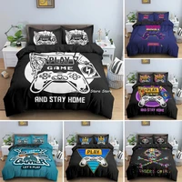 fashion bedding set 23pcs 6 patterns 3d digital gamer printing duvet cover sets 1 quilt covers 12 pillowcases useuauuk