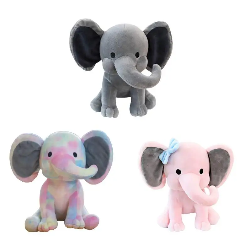 

25 см, мультяшный слон, животное, плюшевые куклы, слон, кукла, Мягкое Животное, слон, плюшевая игрушка для мальчика, девочки, мягкое животное, подушка для объятий