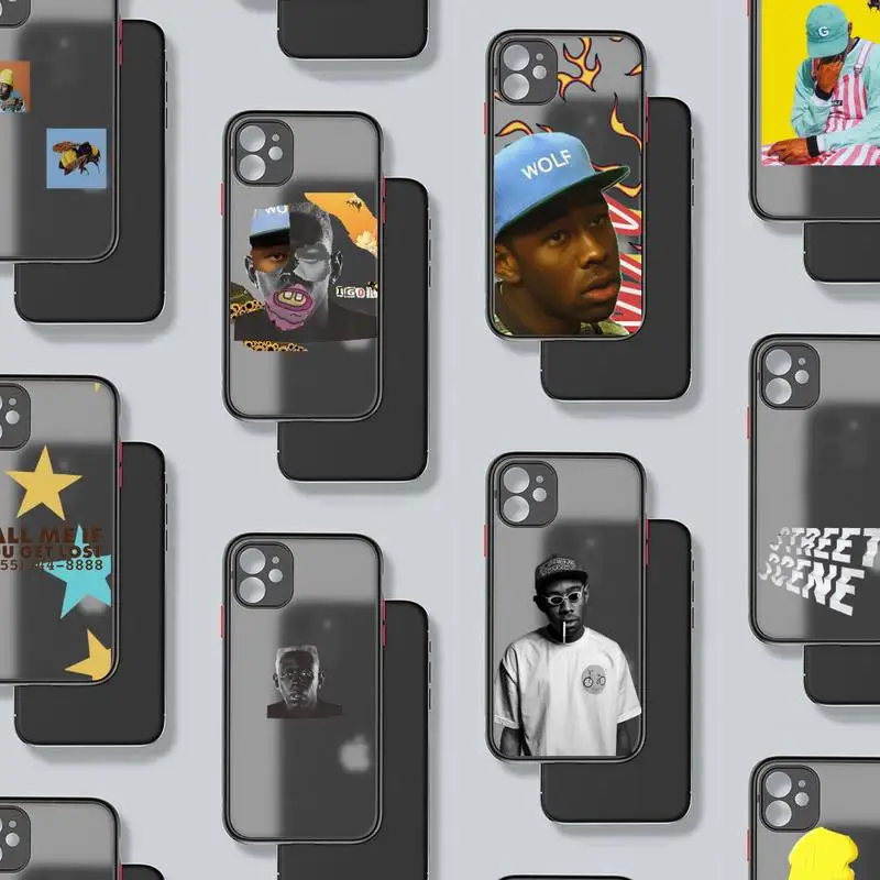

Tyler the creator Golf IGOR bees Phone Case Black Color Matte Transparent For iPhone 13 12 11 Mini Pro X XR XS Max 7 8 Plus