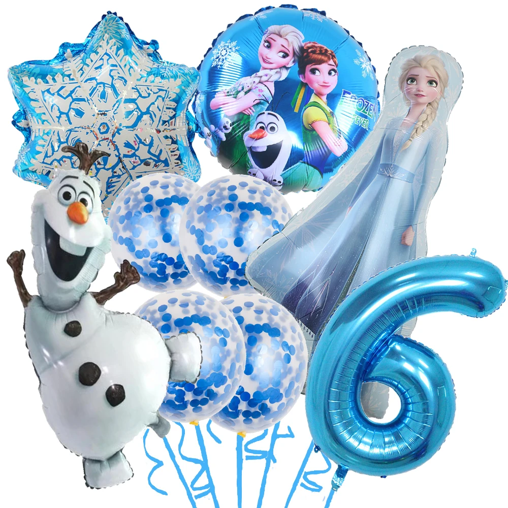 

Набор фольгированных шаров Disney Холодное сердце 9 шт