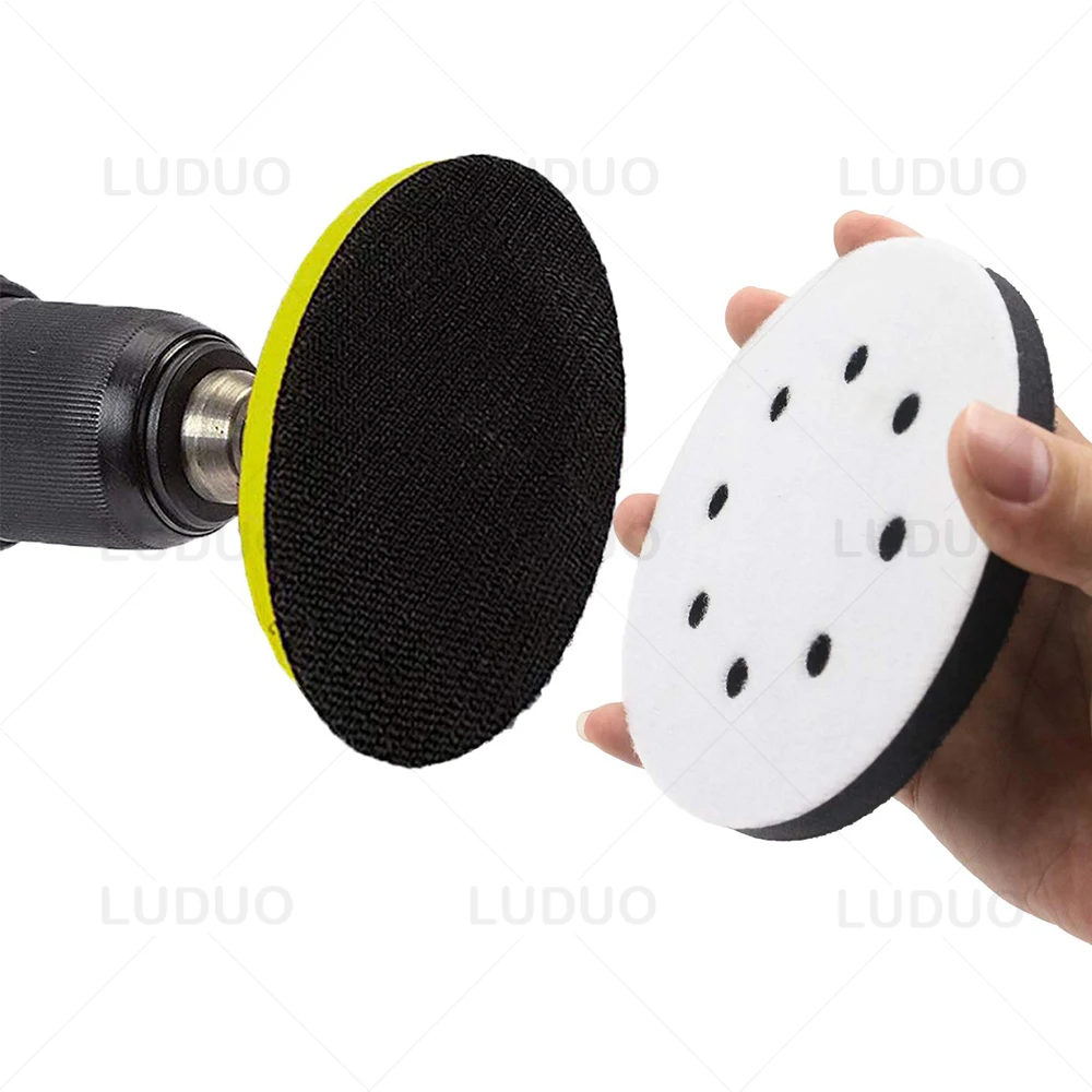 Полировальная накладка мягкая губка 3/4/5/6 дюймов защита поверхности шлифовальный