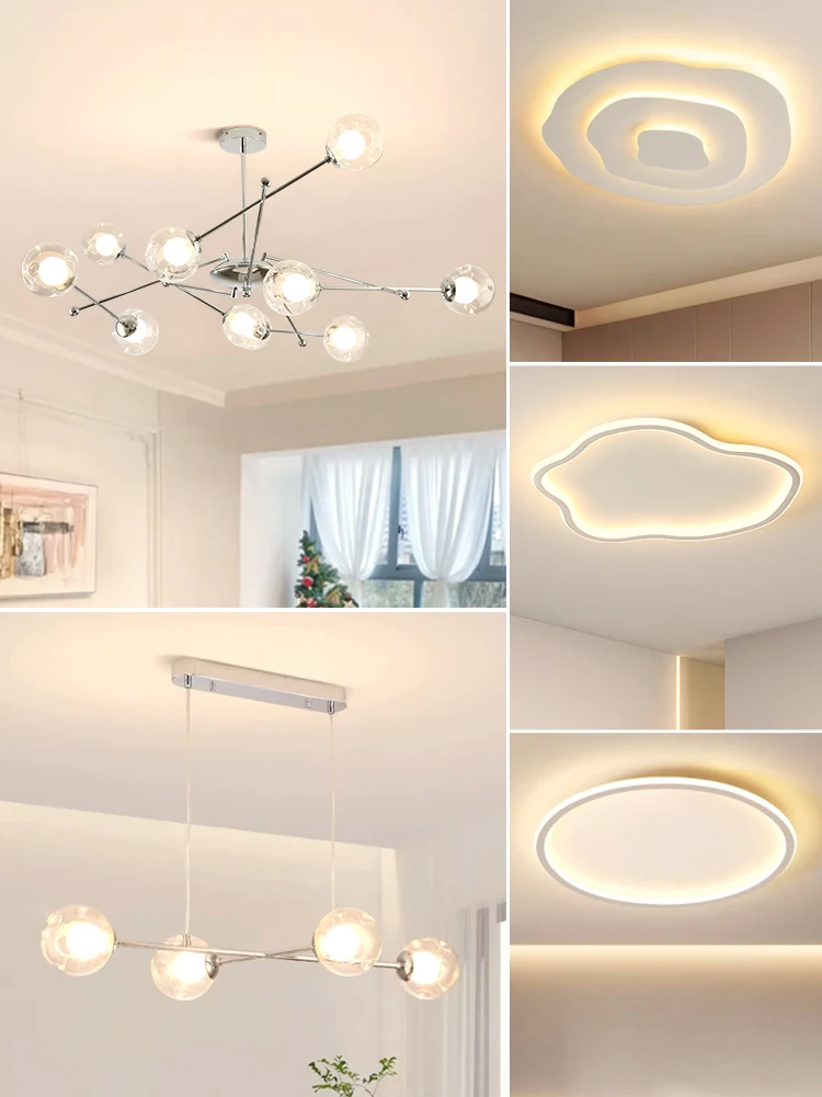 

Scales Magic Bean Lamp Living Room Chandelier Modern Minimalistic Bauhaus Dining Room Bedroom Room Creative Personality Main