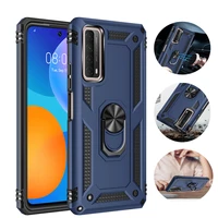 shockproof phone case for huawei p40 pro lite e nova 7i 6se 7se 5t 8 9 armor ring protective cover for huawei p smart s mate 40