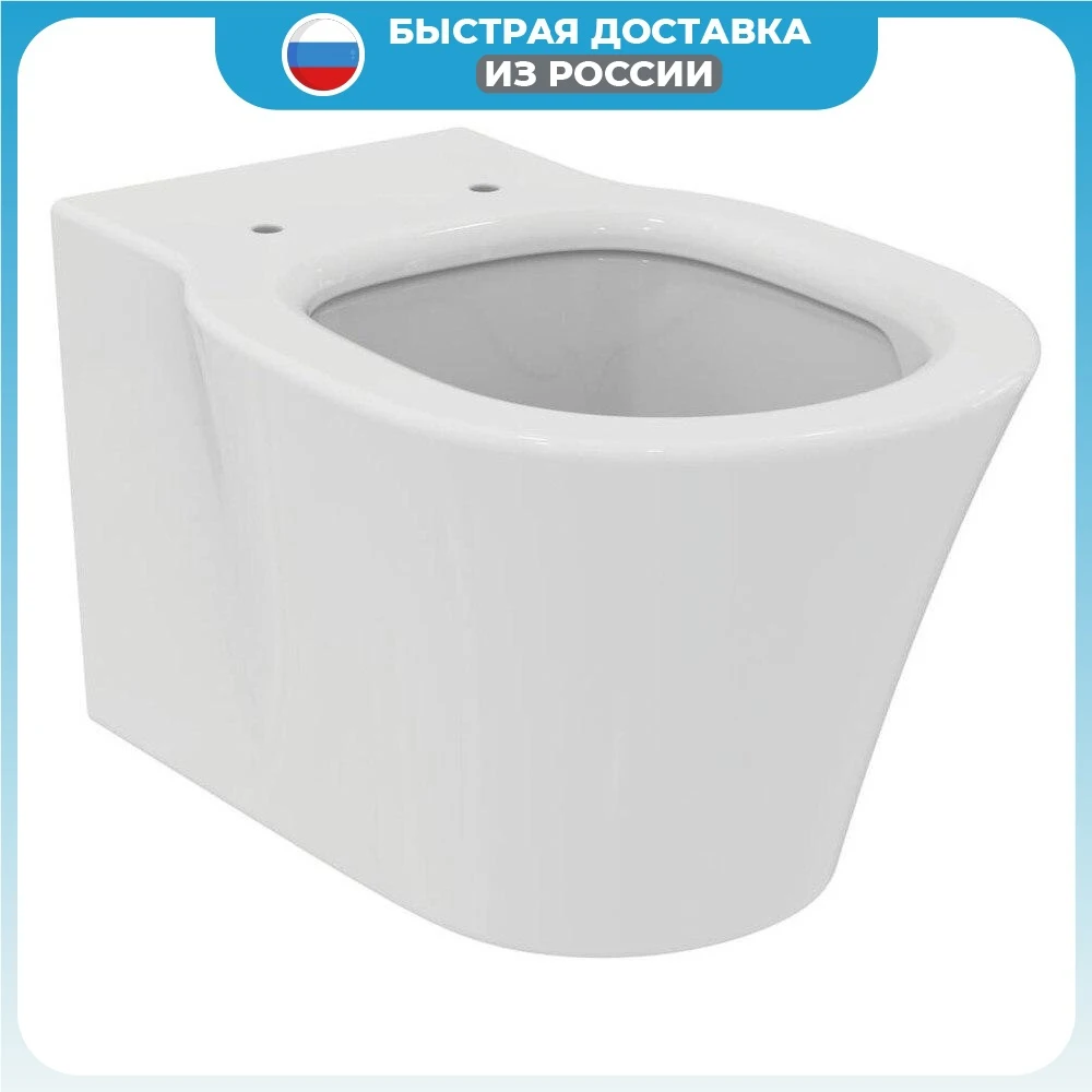 Подвесной унитаз Ideal Standard CONNECT AIR AquaBlade E005401 евробелый |