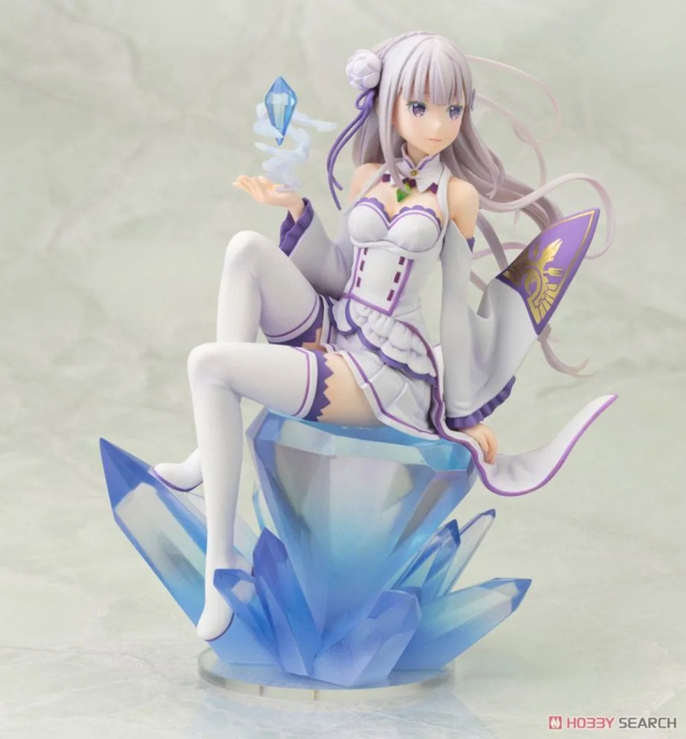 Фото 【JM】100% оригинал в наличии. Kotobukiya Re:Zero Kara Hajimeru Isekai Seikatsu. Коллекционная серия моделей Эмилии. Декоративные модели-игрушки. №3