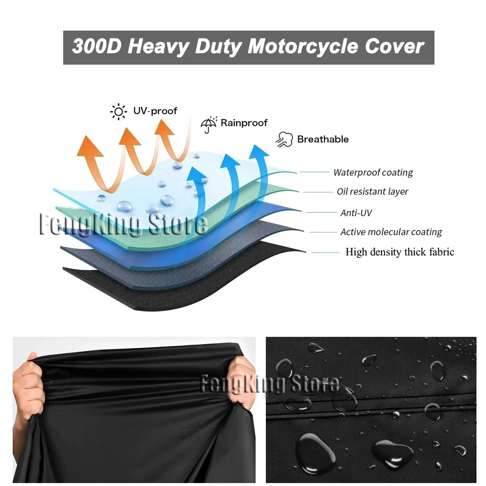 Фото Водонепроницаемый чехол для мотоцикла Piaggio BQY BYQ FLY Liberty Medley 150 ZIP50 125 ww, защита от ультрафиолета для улицы, защита от пыли №2