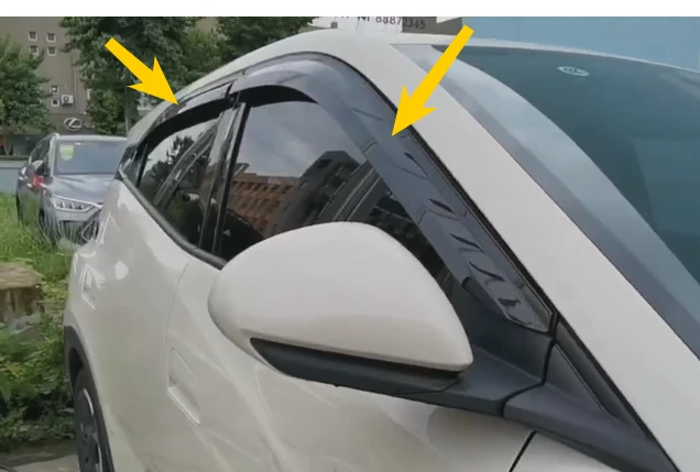 

ДЛЯ Byd Seagull окно дождь перегородка дождь брови окно корпус внешний вид аксессуары модификация поставки