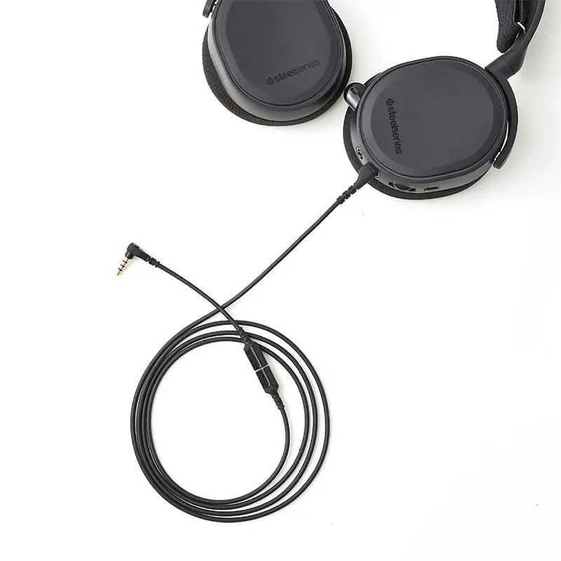 Сменный звуковой кабель для Steelseries Arctis 3 5 7 Pro аудиоадаптер наушников