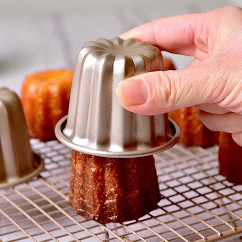 

Non Stick Fluted Mould Cake Pans Cupcake Muffin Mold Baking Tray Home Kitchen DIY Cooking Tools Baking Pan Mini Cannele Mold