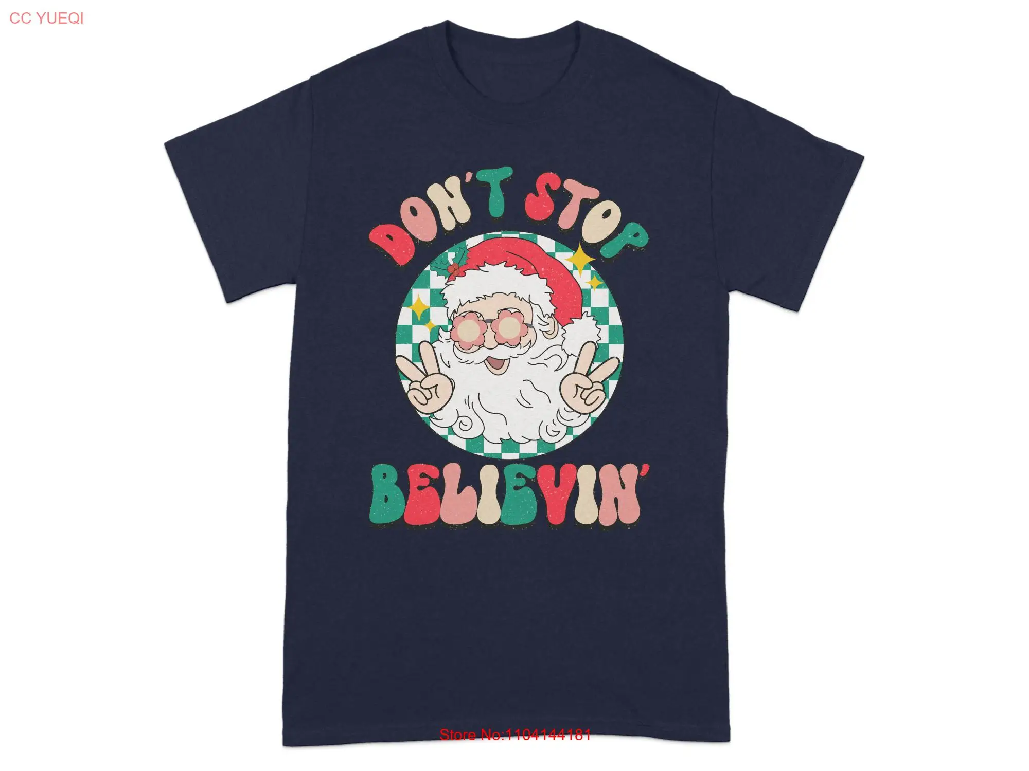 Футболка Don't Stop Believin' NoEnName_Null хлопок короткая