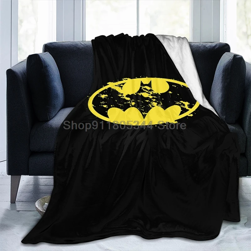 

Плед A-супергероя Batmans, пушистое теплое одеяло, зимнее постельное белье, 3D печать, мягкое Флисовое одеяло-YU04