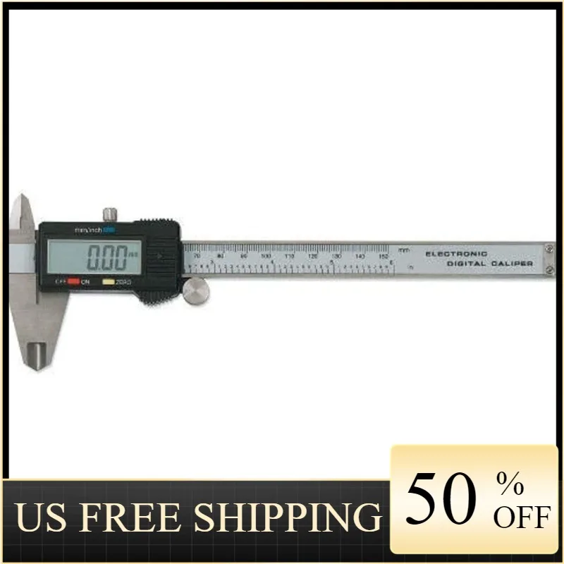 

Цифровой зубчатый ключ 6 дюймов SAE/метрический Калибр с большим ЖК-окном-3756D