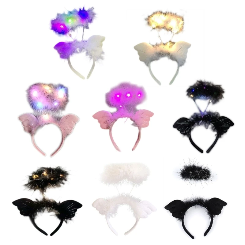 

Светодиодная повязка на голову с мигающим светом