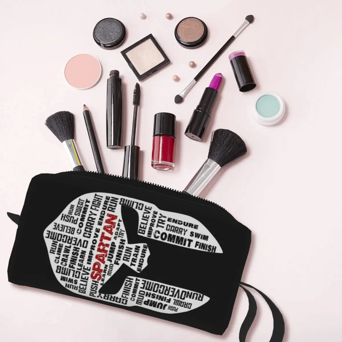 Kawaii Spartan Race дорожная сумка для туалетных принадлежностей женщин Sparta Spirit