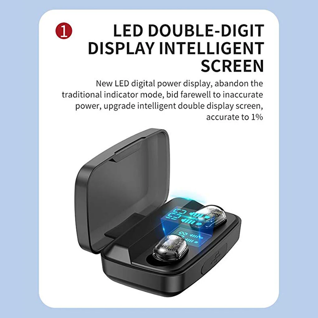 

Оригинальные Беспроводные стереонаушники Bluetooth, Hi-Fi наушники, гарнитура для звонков с зарядным чехлом