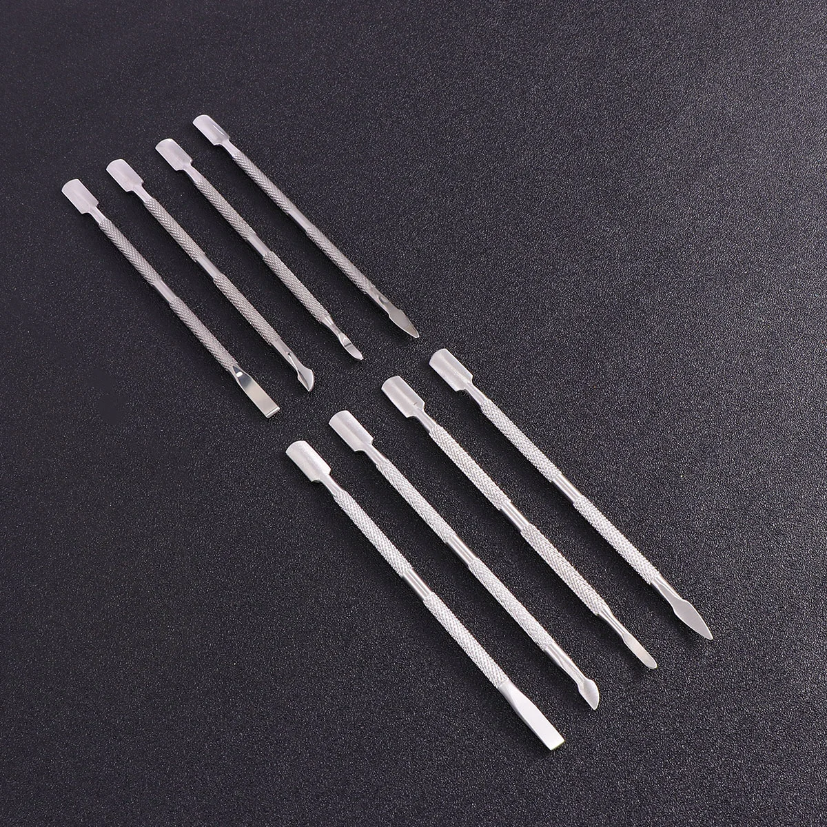 

8 шт., инструмент для удаления кутикулы из нержавеющей стали