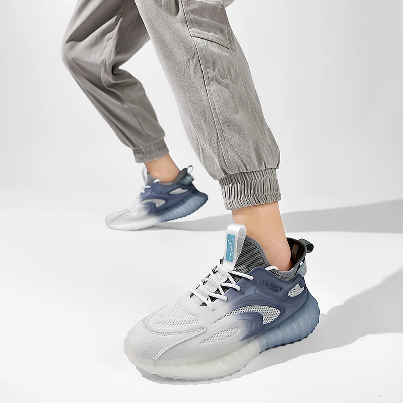 2022 New Men's Sneakers Outdoor Sports Running Shoes Male Breathable Casual Sneakers Non-slip Air Cushion Fitness Tennis Shoes