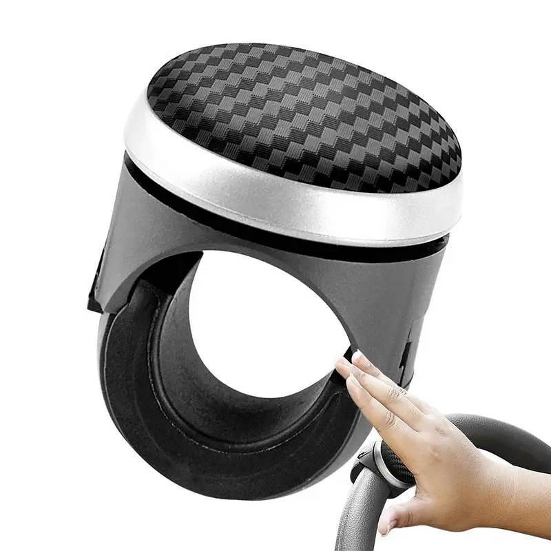 

Steering Wheel Knob Turning Steering Wheel Spinner Knob Metal Bearing Power Handle Ball Shaped Helper Hand Control For Bus Cars