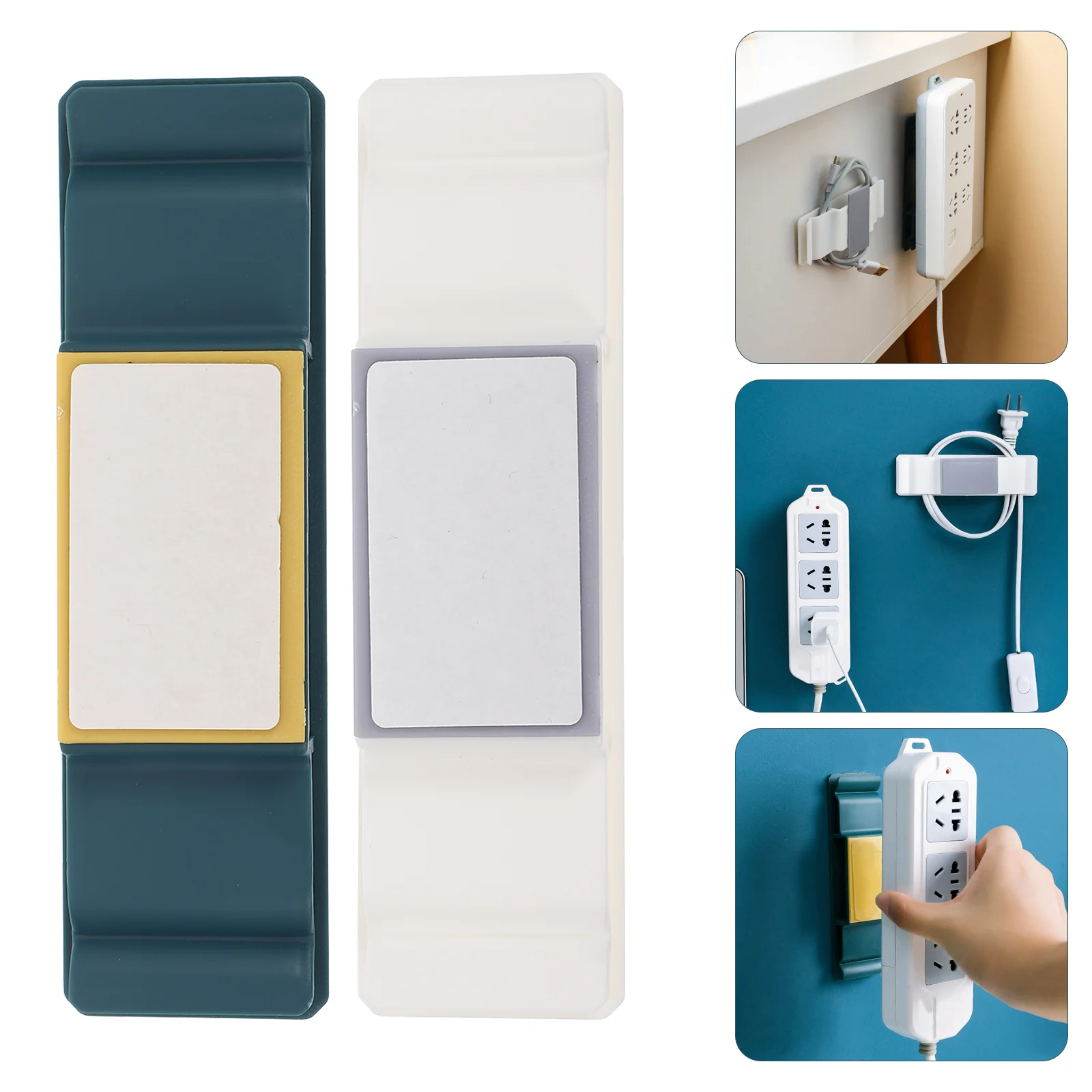 

Самоклеящиеся держатели для кабеля с креплением на стену, 4 шт.