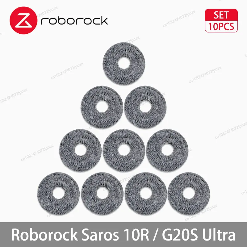

Roborock Saros 10R/G20S Ultra Аксессуары для роботов-пылесосов Основная боковая щетка Ткань для швабры Hepa-фильтр Мешок для пыли Запасные части