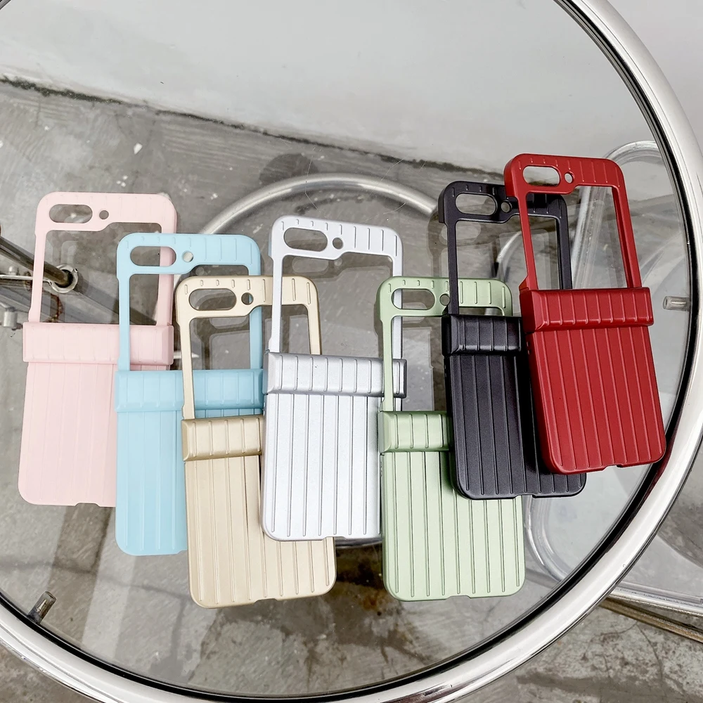 Suitcase Style With Hinge Connection Phone Case For Samsung 