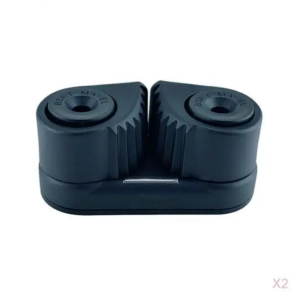 

2Pcs Boat Cam Cleats& Fairlead Marine Sailing Sailboat Kayak Dinghy Accessories