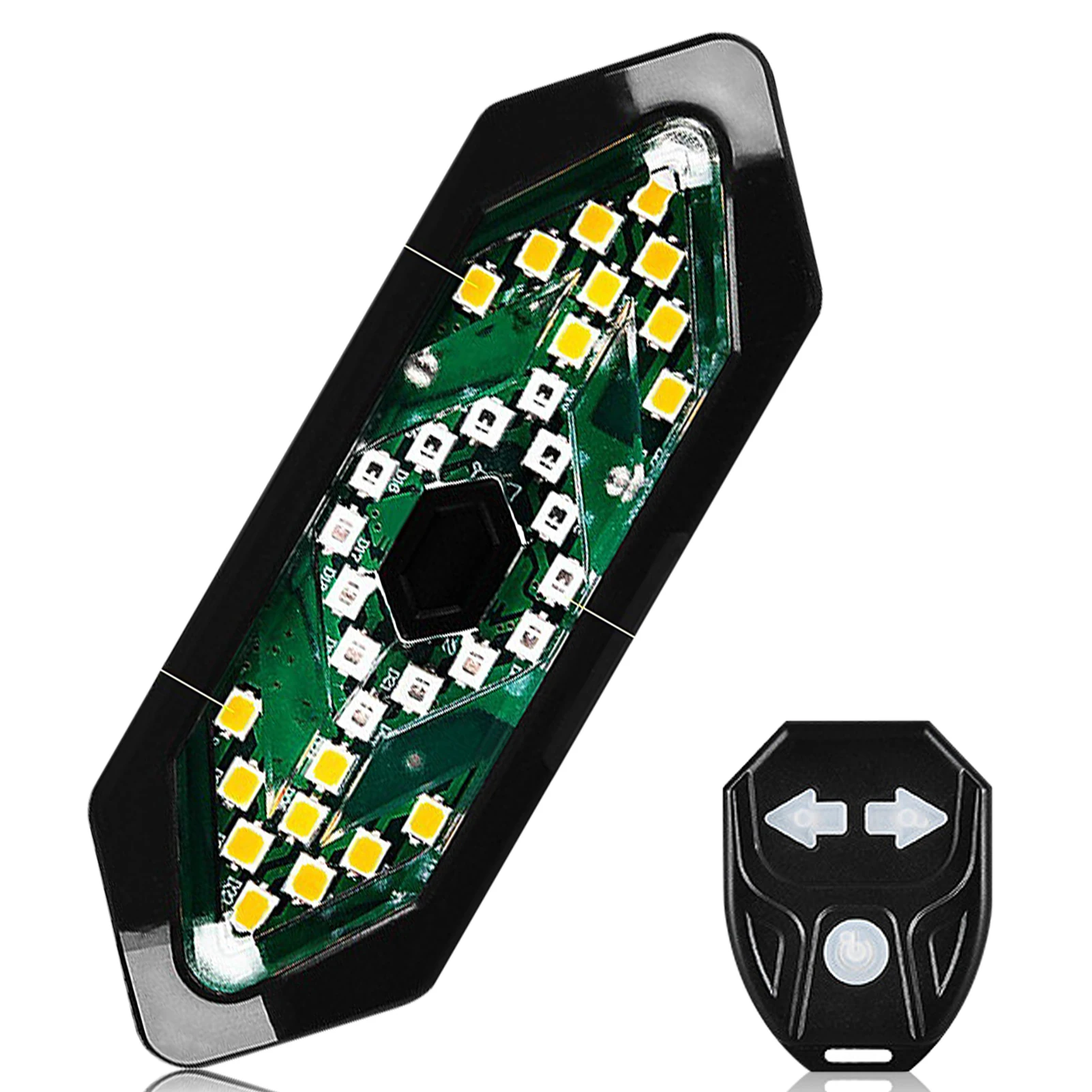 

Bike Tail Light Turn Signals Intelligent Charging Waterproof Night Riding Equipment Wireless Remote Control Bicycle Rear Light