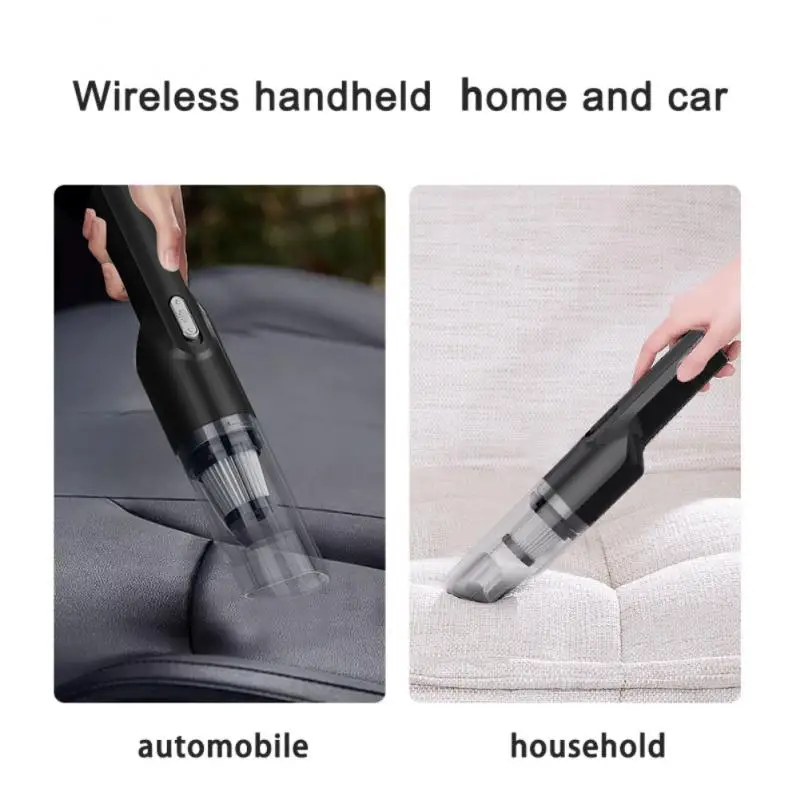 

4500pa Multifunctional Car Vacuum Cleaner Large Capacity Strong Suction Cleaners Home Car Dual-use Vacuum Cleaner