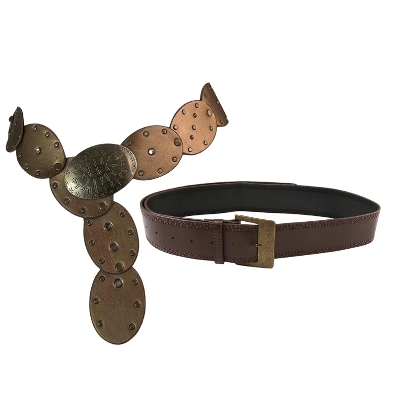 

Винтажный ремень для женщин, преувеличенный ремень в стиле ковбойши, женский широкий ремень с пряжкой для джинсов, брюк, пояс