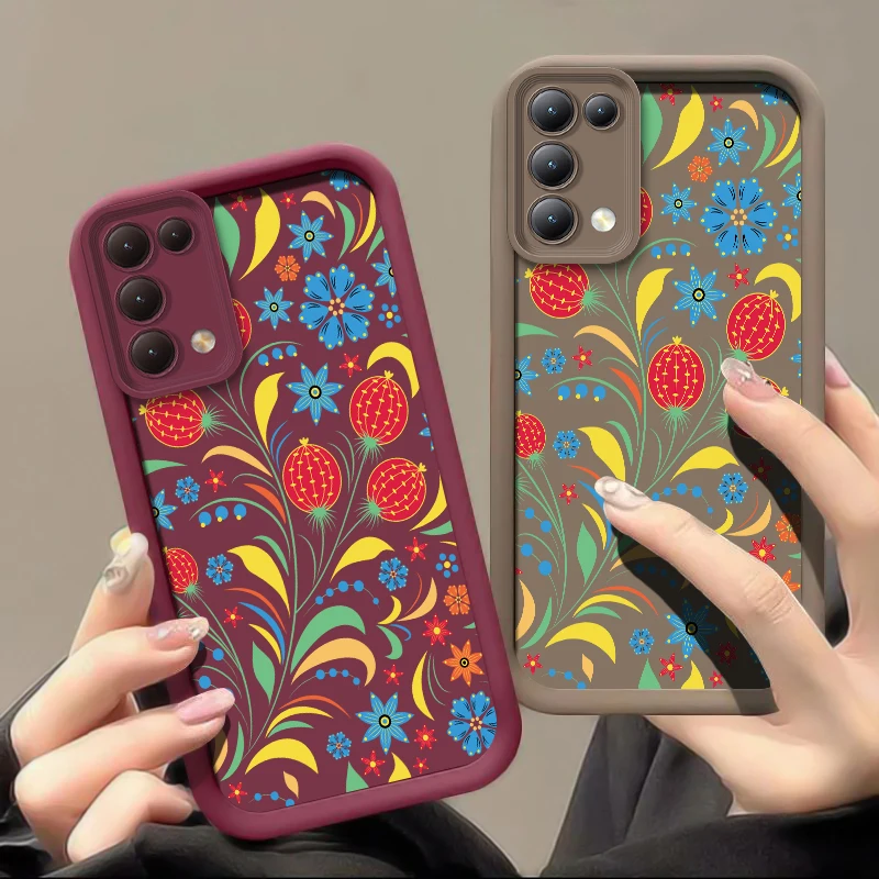 Фото Роскошный противоударный силиконовый чехол для телефона Redmi A7 Pro для Xiaomi Redmi A5 4G Turbo 4 A3 Pro A2 Plus A1+ с цветочным узором, матовый чехол №2