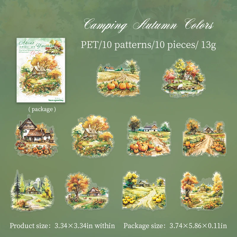 

Набор наклеек Journal GO, 10 шт.