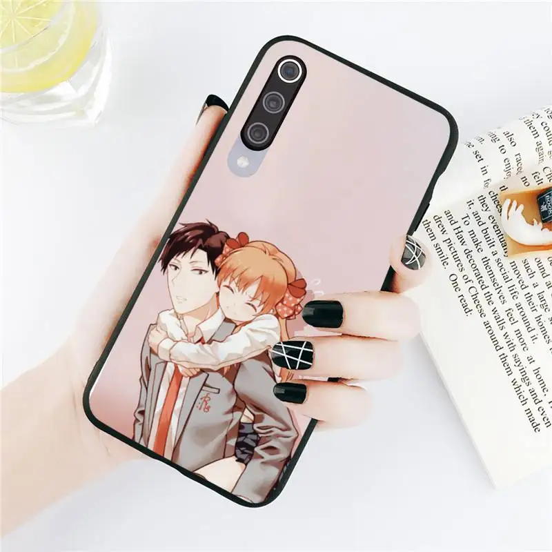 Чехол для телефона девушек в стиле аниме Nozaki-kun Xiaomi Redmi note 7 8 9 11 t s 10 A pro lite |