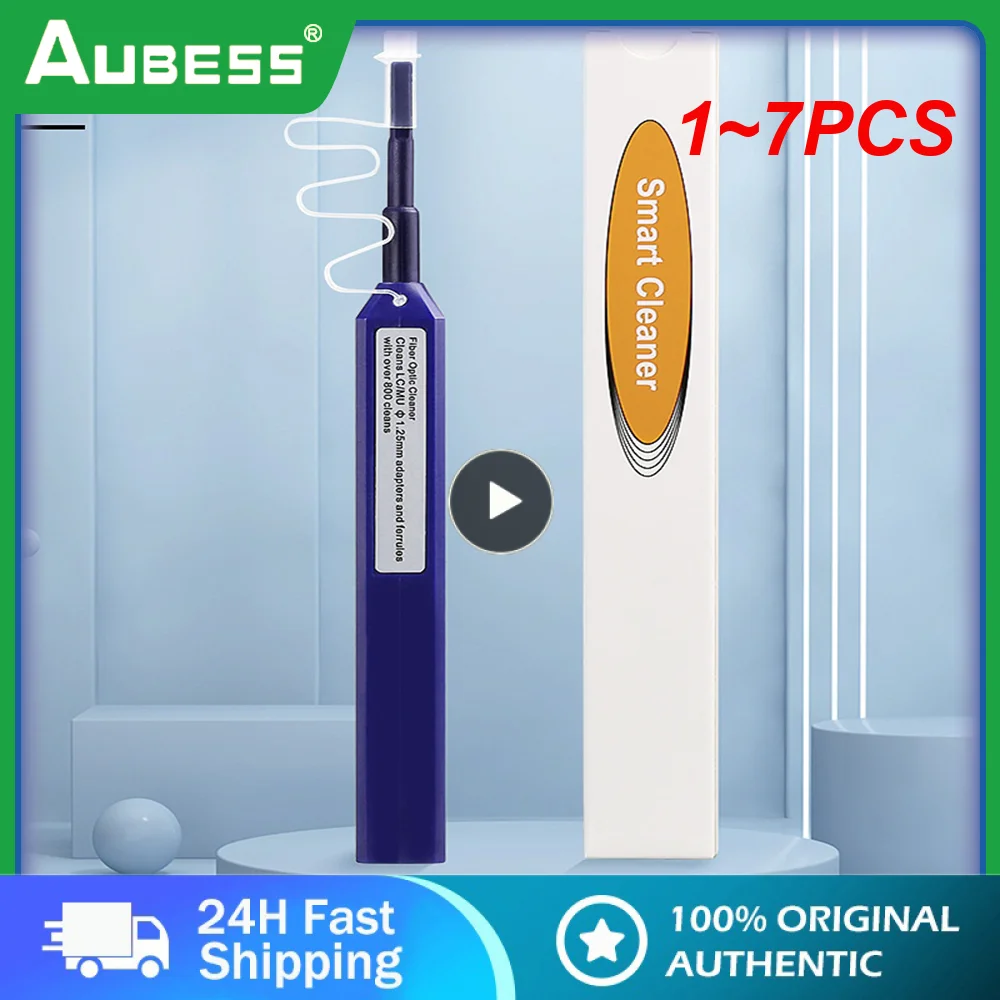 

1-7 шт., ручка для очистки оптического волокна 2,5 мм LC/1,25 мм