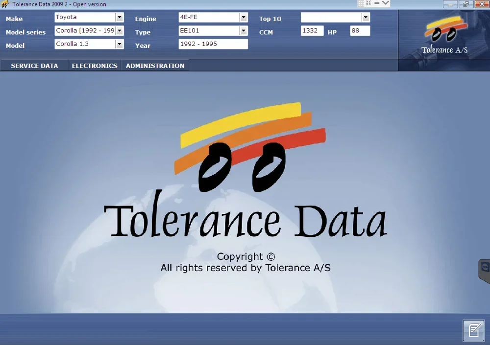 Фото Data Tolerance программного обеспечения для автомобилей 2009.2 Программа авторемонта с бесплатной настройкой Keygen Встановіть видеопутеводитель Программное обеспечение для ремонта автомобилей Горячая продажа №3