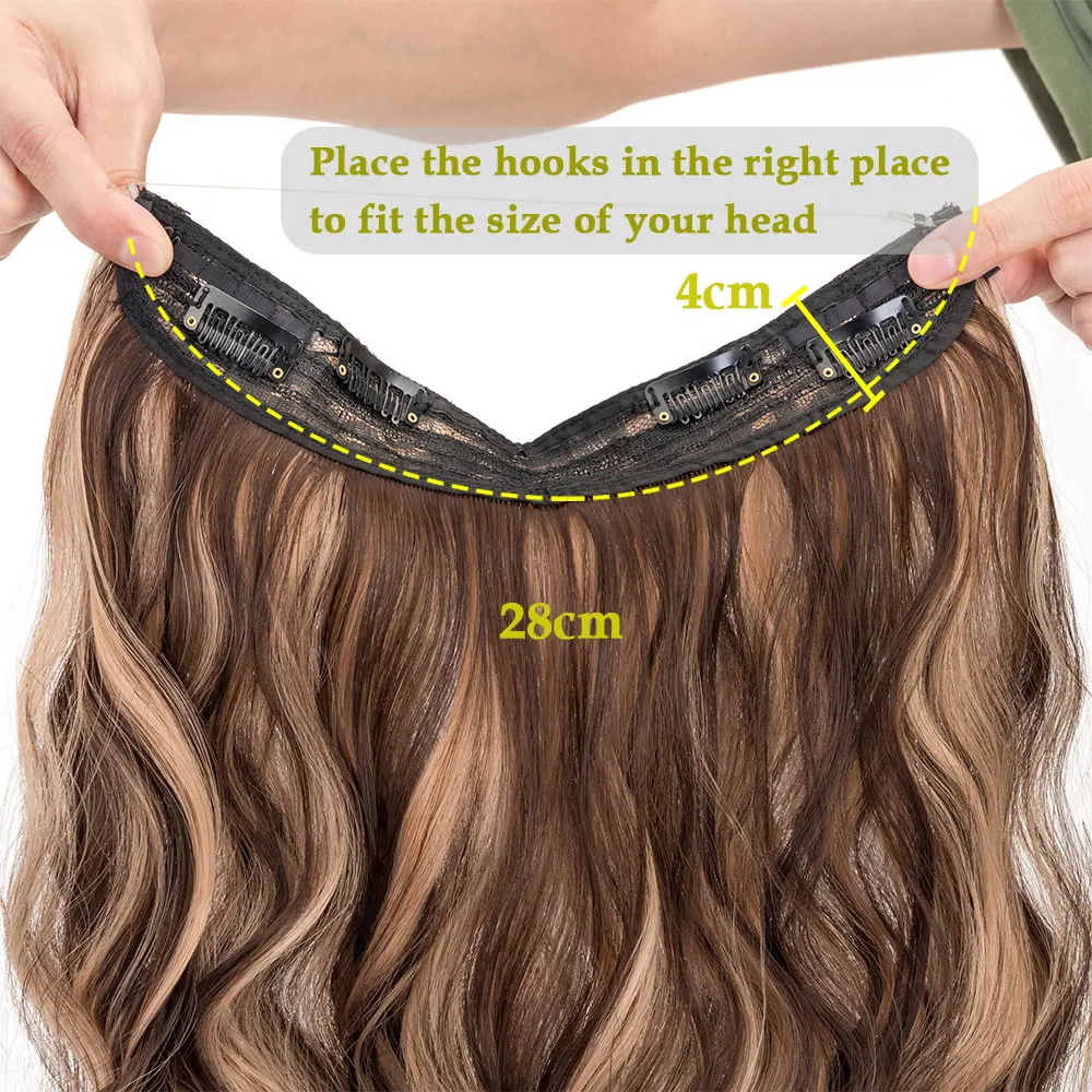 BENEHAIR 20-дюймовые невидимые проволочные наращивания волос с более тонким мягким