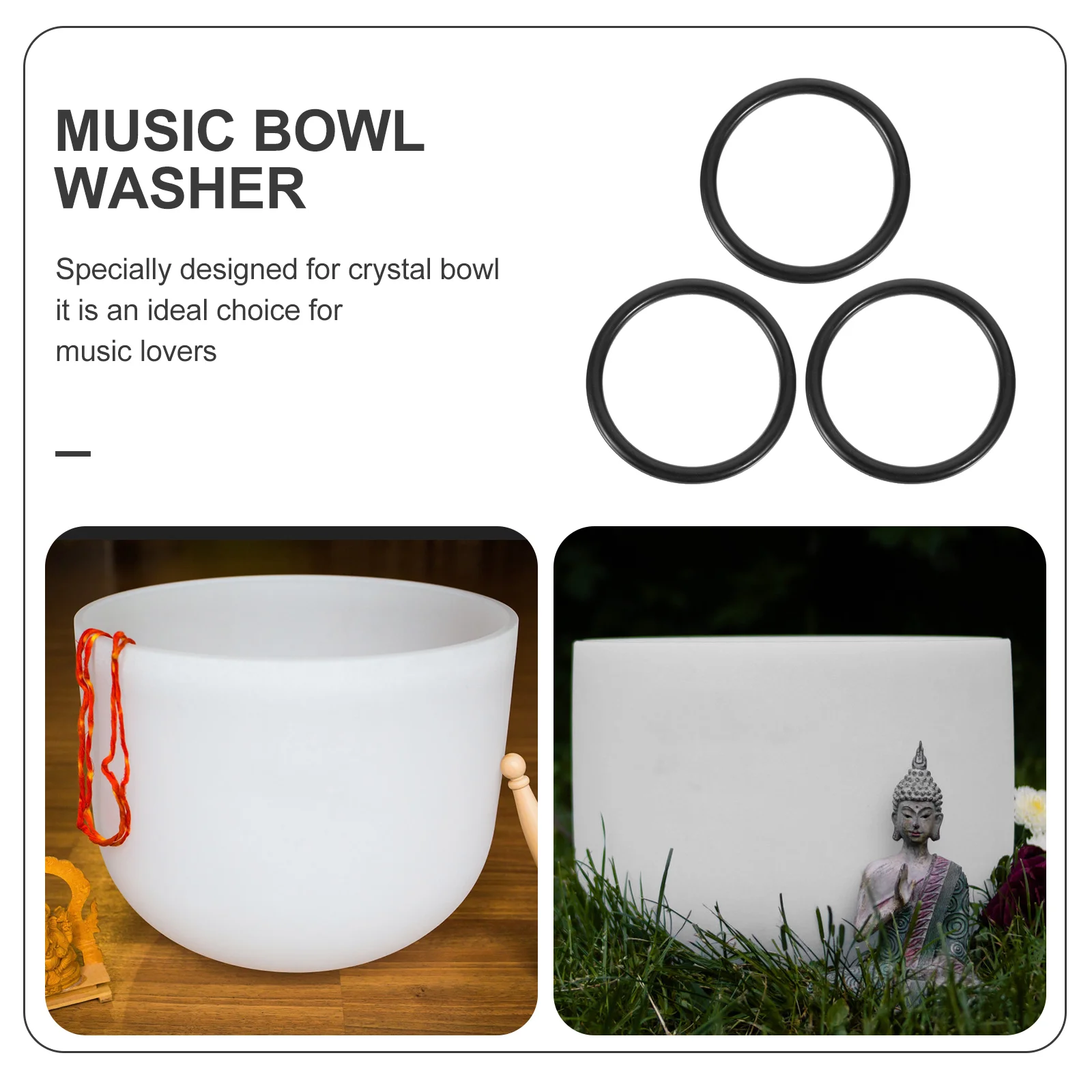 

Music Bowl Washer Pad Ritual Instruments Cushion Supply Mat Pillow Decor
