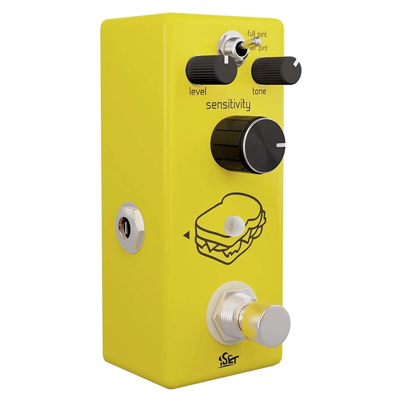 ISET компрессор гитарная педаль сэндвич Comp для электрической гитары бас истинное