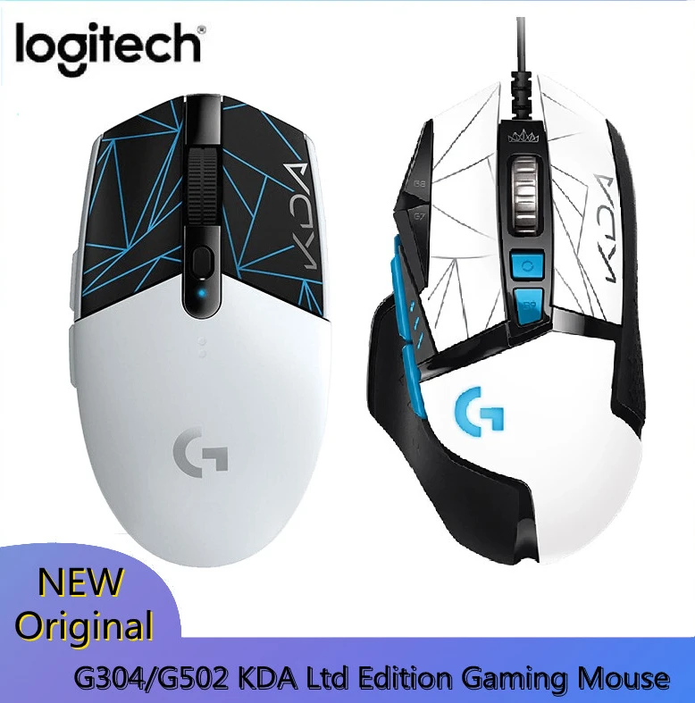 

Мышь Logitech G304 G502 KDA Ltd Edition игровая мышь G304 2,4G Беспроводная HERO 12000DPI мышь G502 HERO LIGHTSYNC RGB