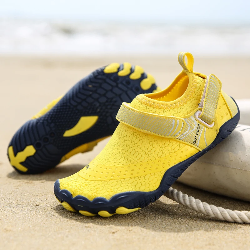 Men Women Wading Shoes Outdoor Sports Beach Sneakers Quick-Dry Water Shoes Breathable Antiskid Big Size 24-47