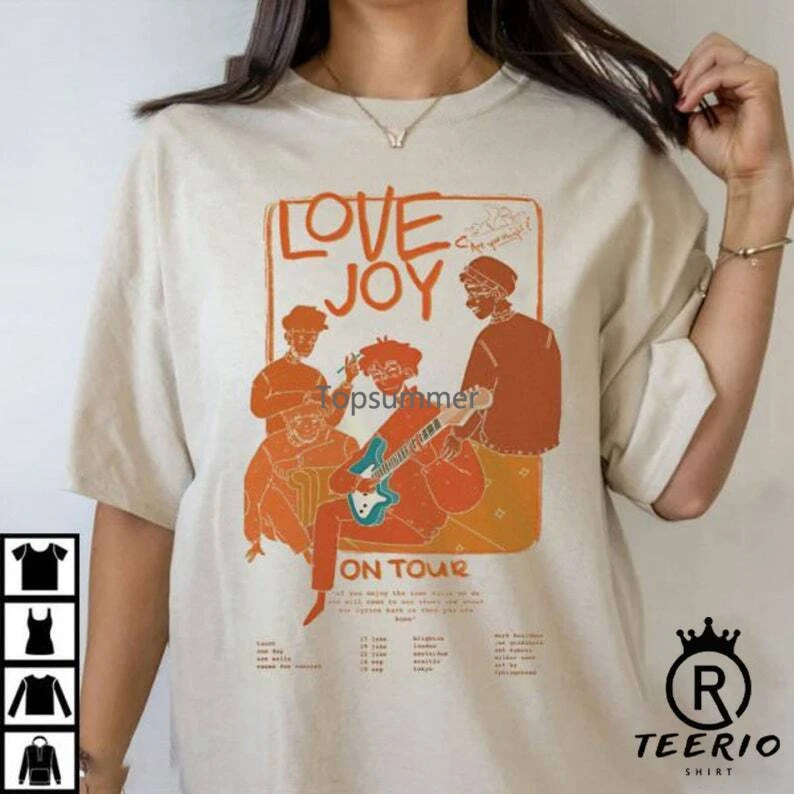 

Vintage Lovejoy North Hern Autumn Tour Shirt Music Band Shirt Lb0837