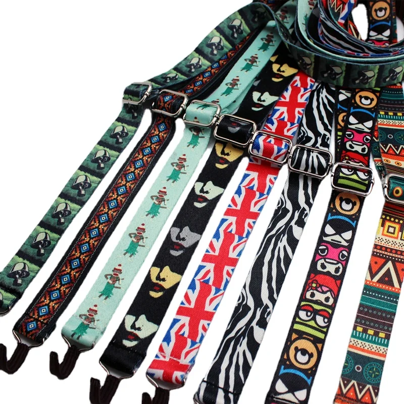 

Ukrili-National Style Shoulder Strap, Neck Hook, Cartoon, Uklele Hook