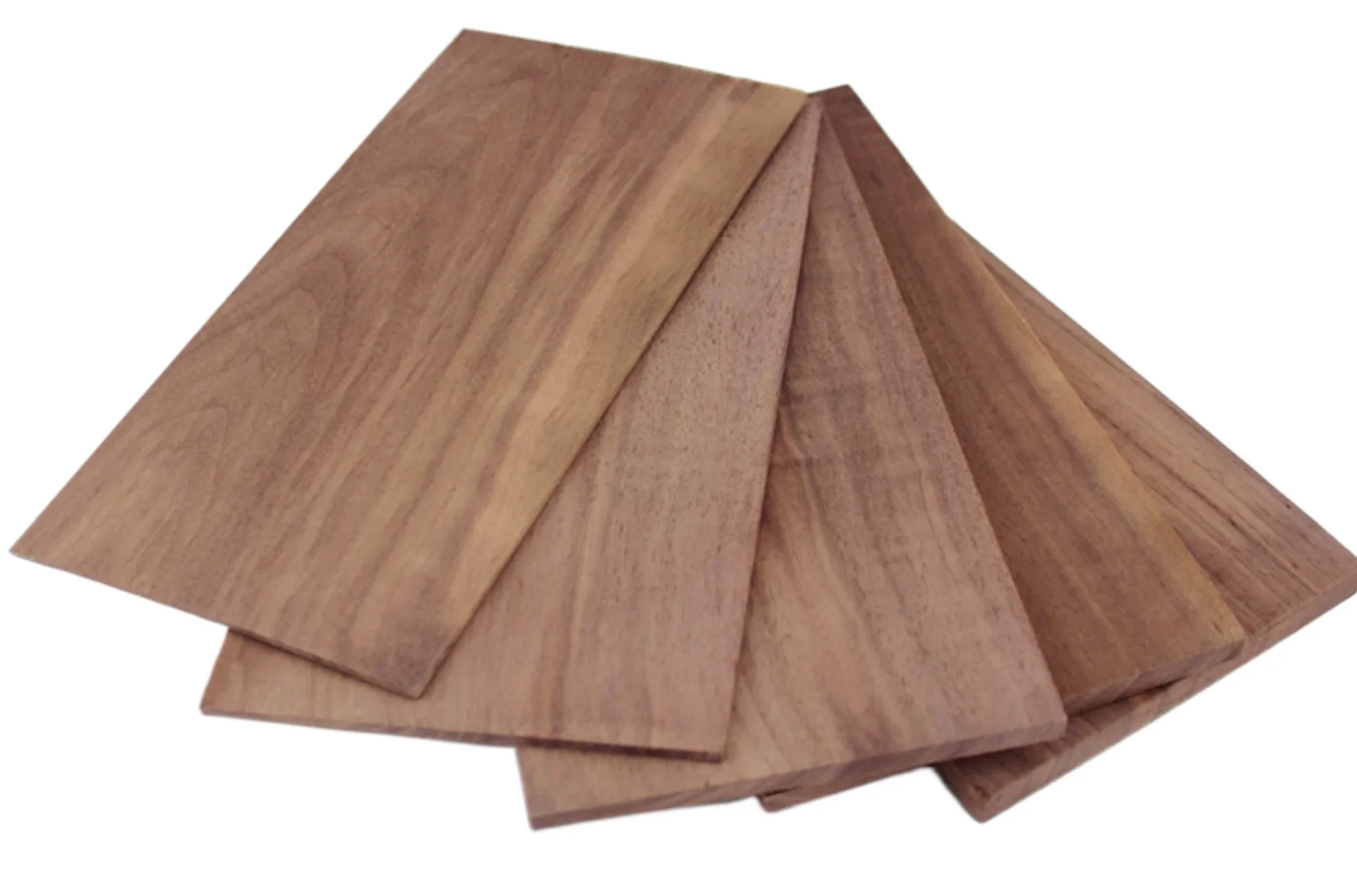 

10pcs 100x100mm Thickness:2mm Black Walnut Wood Plank Wood Chip Lumber Diy Handmade Wood Veneer Sheets Strip Ultra-thin